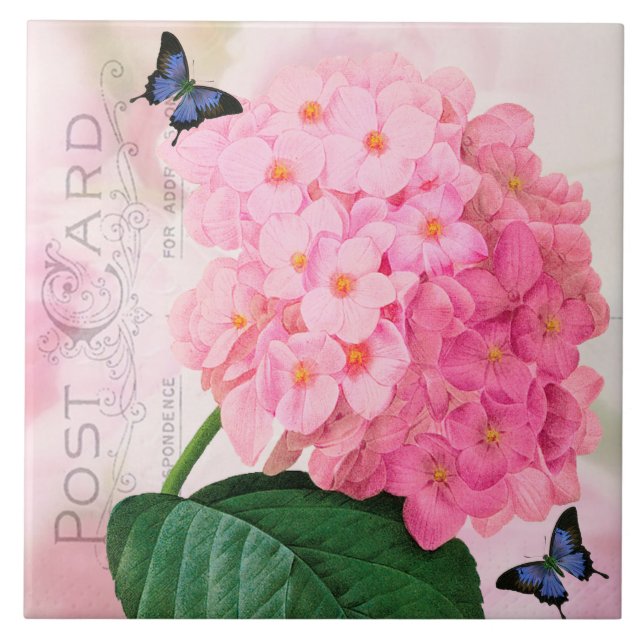 Carreau Carrelage en céramique Redoute French Rose Hydrang (Devant)