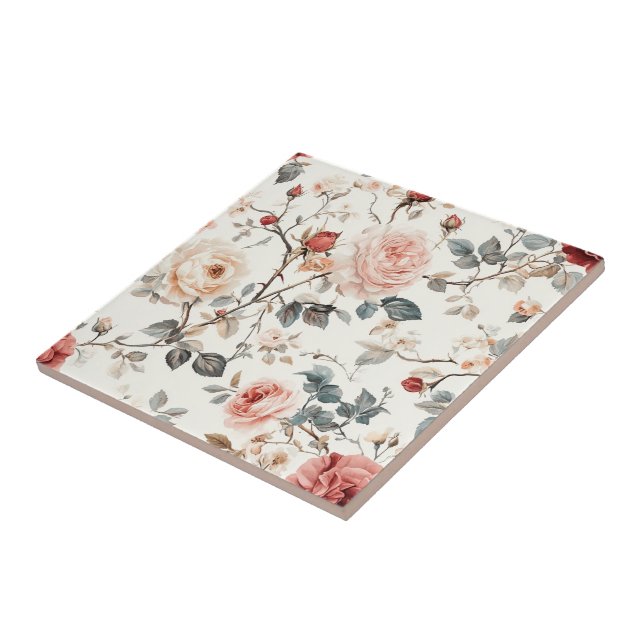 Carreau Carrelage en céramique Rose Cute Pour Salle De Bai (Côté)