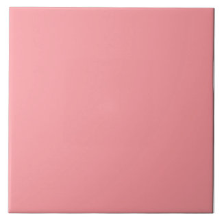 Carreau Carrelage en céramique rose poussiéreux.