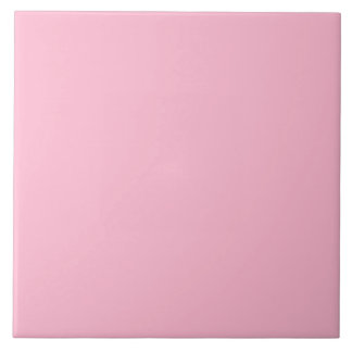 Carreau Carrelage en céramique rose rétro.