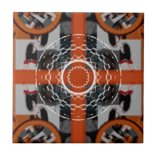 Carreau Carrelage en céramique (rotateur orange d'Adélaïde