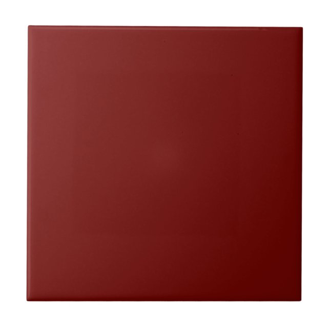 Carreau Carrelage en céramique rouge marron (Devant)