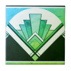 Carrelage en céramique - Sangria Art Déco Fan Desi