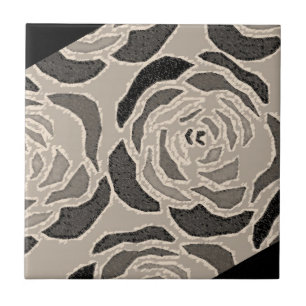 Carreau Carrelage en céramique Sepia Leopard Motif