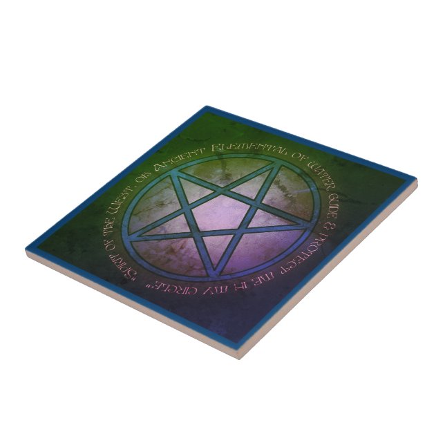 Carreau Carrelage en céramique Spirit of Water Pentacle (Côté)