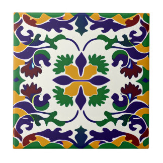Carreau Carrelage en céramique stylisé espagnol