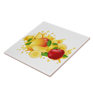 Carreau Carrelage en céramique/Trivet-Fruits Carrelage en 