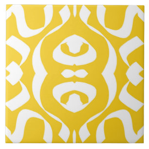 Carreau Carrelage en céramique, un élégant design jaune & 