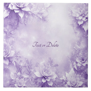 Carreau Carrelage en céramique violet blanc