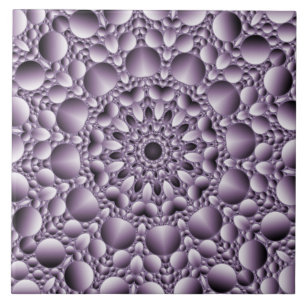 Carreau Carrelage en céramique violet Pois