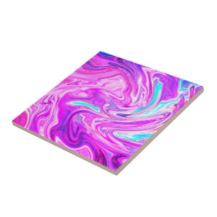 Carreau Carrelage en céramique violet rose violet Abstrait