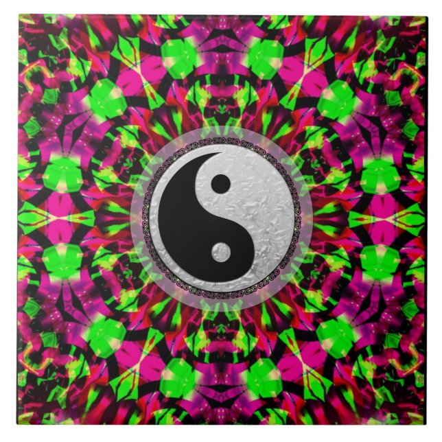Carreau Carrelage en céramique Yin Yang (Devant)