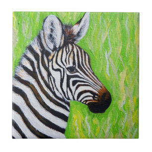 Carreau Carrelage en céramique Zebra Painting