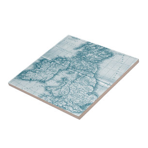 Carreau Carrelage et trivet turquoise Old World