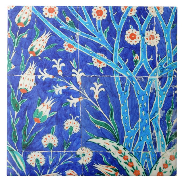 Carreau Carrelage floral turc (Devant)