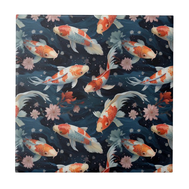 Carreau Carrelage Koi Pond (Devant)