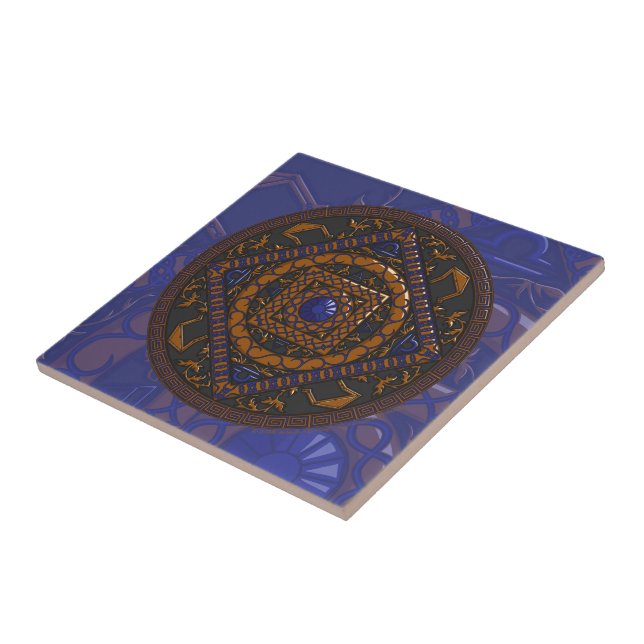 Carreau Carrelage Libra Mandala (Côté)