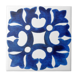 Carreau Carrelage méditerranéen, majolica, style sicilien 