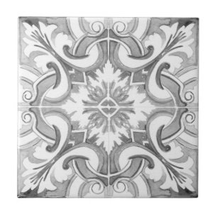 Carreau Carrelage méditerranéen, majolica, style sicilien 