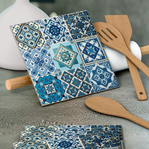 Carreau Carrelage méditerranéen, Portugais, Azulejo, Majol