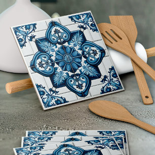 Carreau Carrelage méditerranéen, Portugais, Azulejo, Majol