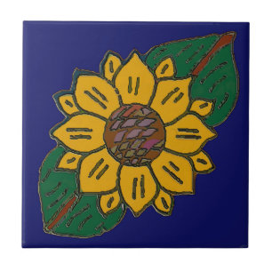 Carreau Carrelage mexicain, tournesol