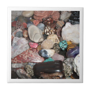 Carreau Carrelage rocheux poli