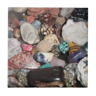 Carreau Carrelage rocheux poli