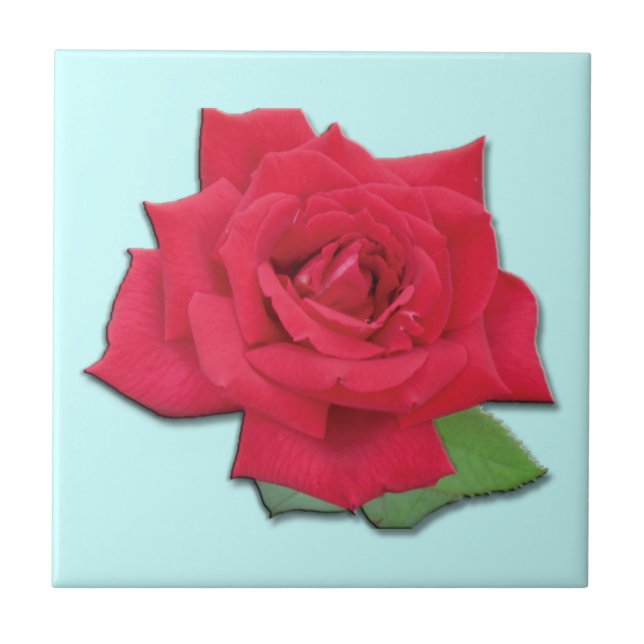 Carreau Carrelage rose rouge (Devant)