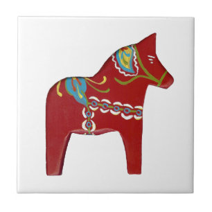 Carreau Carrelage Rouge Horse