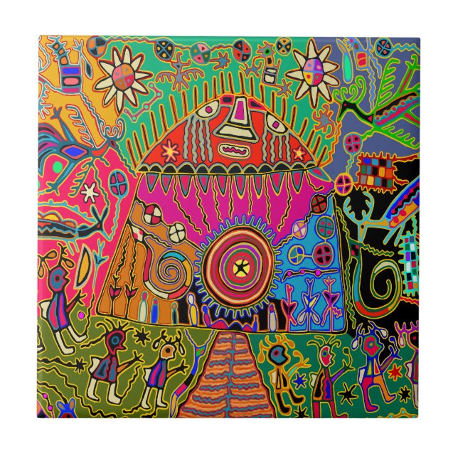 Carreau Carrelage Shaman Spirits (Devant)