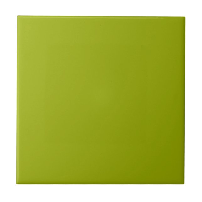Carreau Carrelage vert Limeade solide (Devant)