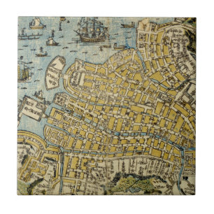 Carreau Carte de Nagasaki