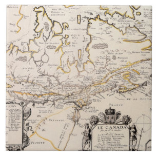 Carreau Carte du Canada