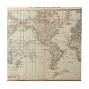 Carreau Carte du monde 2
