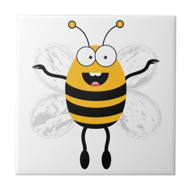 Carreau Cartoon Bee (Devant)