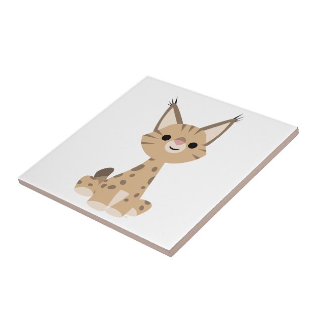 Carreau Cartoon Lynx (Côté)
