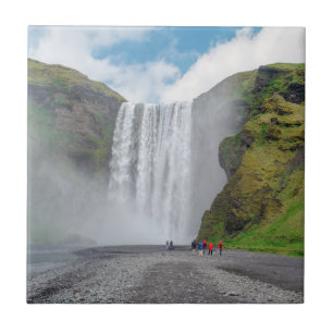Carreau Cascade Skogafoss - Village Skogar, Islande