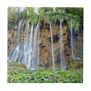 Carreau Cascades dans le Parc National de Plitvice - Croat