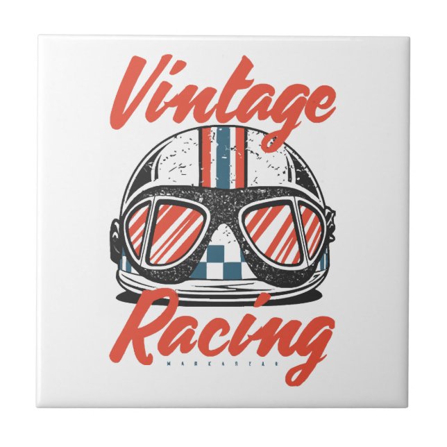 Carreau Casque de course (Devant)