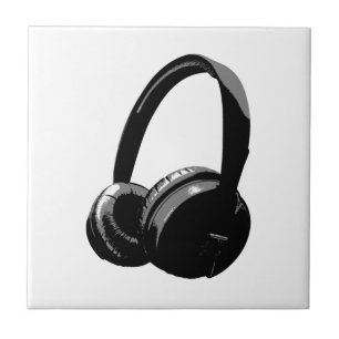 Carreau Casque Pop Art