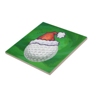 Carreau Casquettes de Noël à la balle de golf