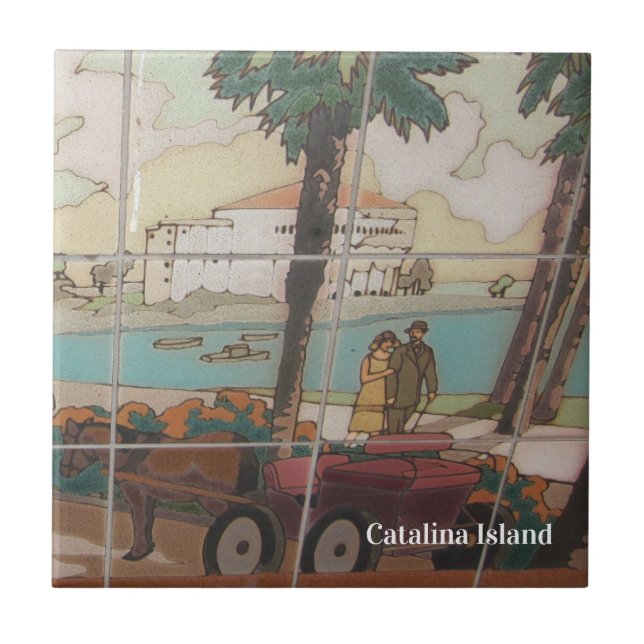 CARREAU CATALINA ISLAND CERAMIC TILE CASINO STROLL (Devant)