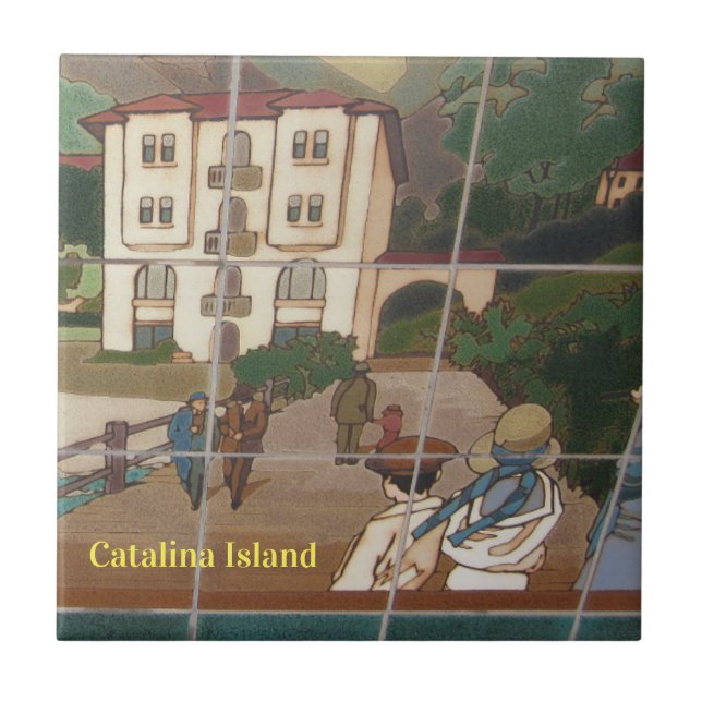 CARREAU CATALINA ISLAND CERAMIC TILE CATALINA STROLL (Devant)