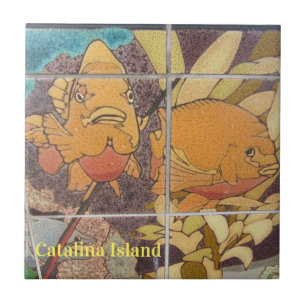 CARREAU CATALINA ISLAND CERAMIC TILE FACES DE CATALINA