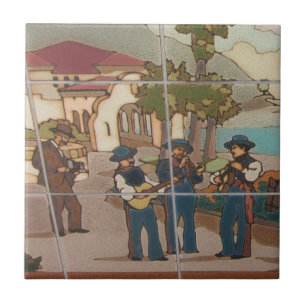 CARREAU CATALINA ISLAND CÉRAMIQUE TILE MUSIQUE CATALINA