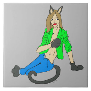 Carreau catgirl