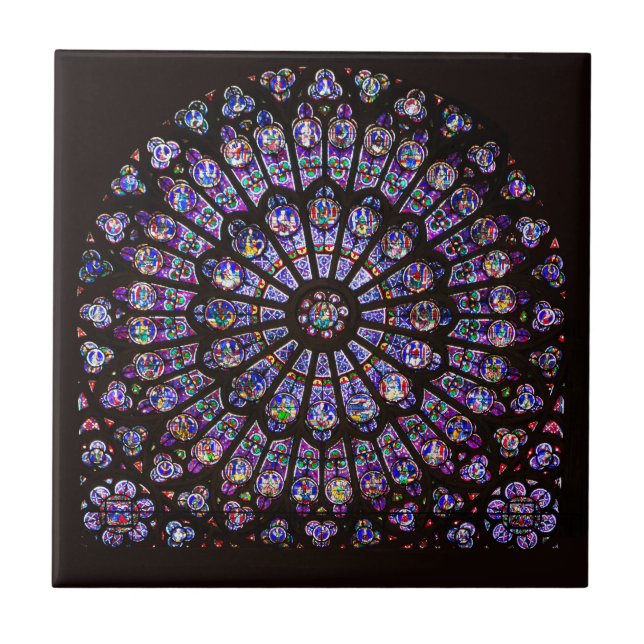 Carreau Cathédrale Notre-Dame de Paris Rose (Devant)