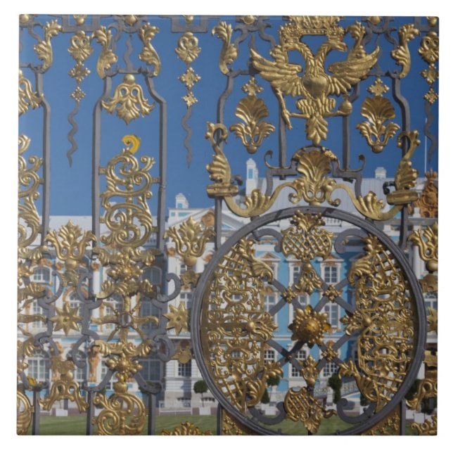 Carreau Catherine Palace, porte du palais (Devant)