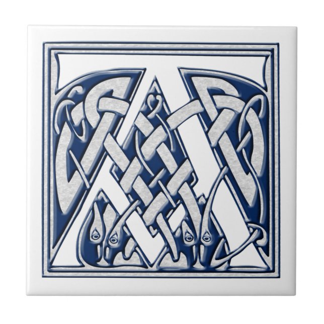 Carreau Celtic un monogramme (Devant)